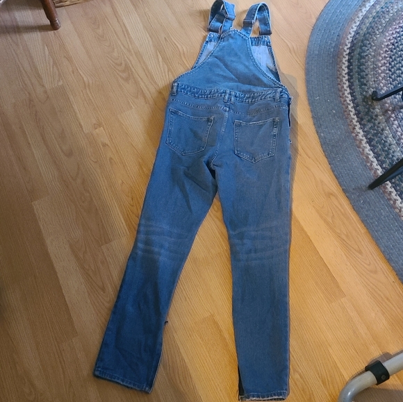 Overall blue jeans buckles buttons de-stress - Picture 5 of 10